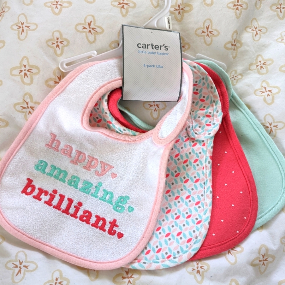 4-Pack Baby Bibs